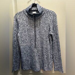 Nic & Zoe Size S 3/4 Zip Sweater EUC